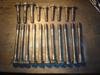  all ready to go - head bolts and exhaust manifold bolts